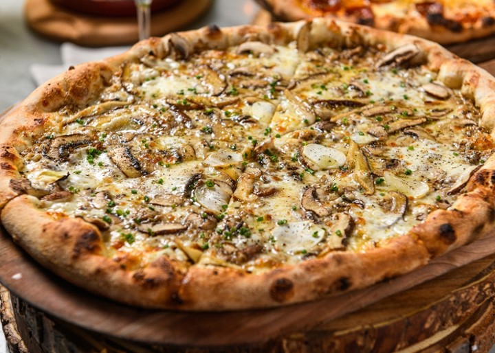 Roasted Mushroom Pizza