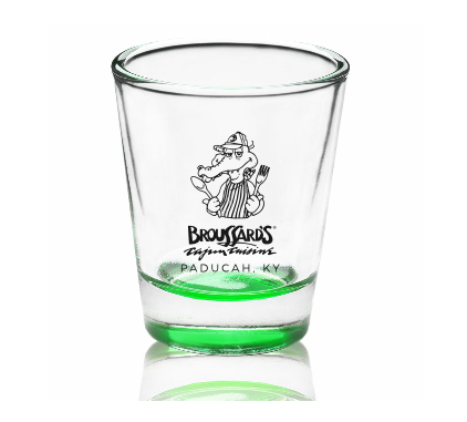 Shot Glass, GREEN