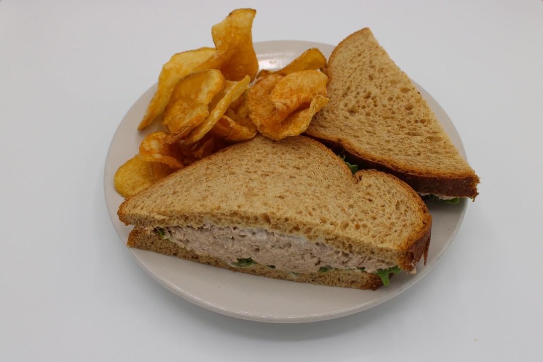 Celery & Onion Tuna Sandwich*