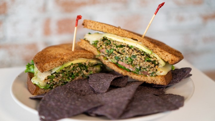 Tabouli & Avocado Sandwich