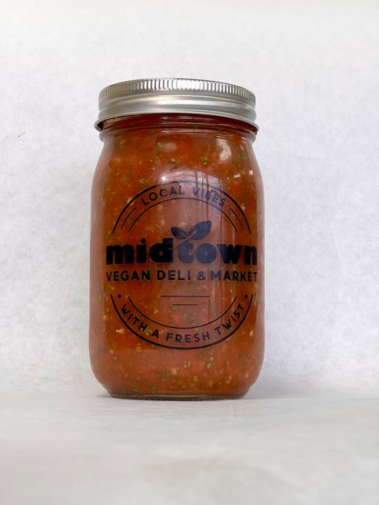 Midtown Salsa 16oz in Midtown Jar