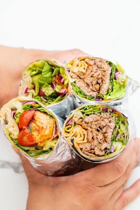 Lamb & Beef Shawarma Wrap