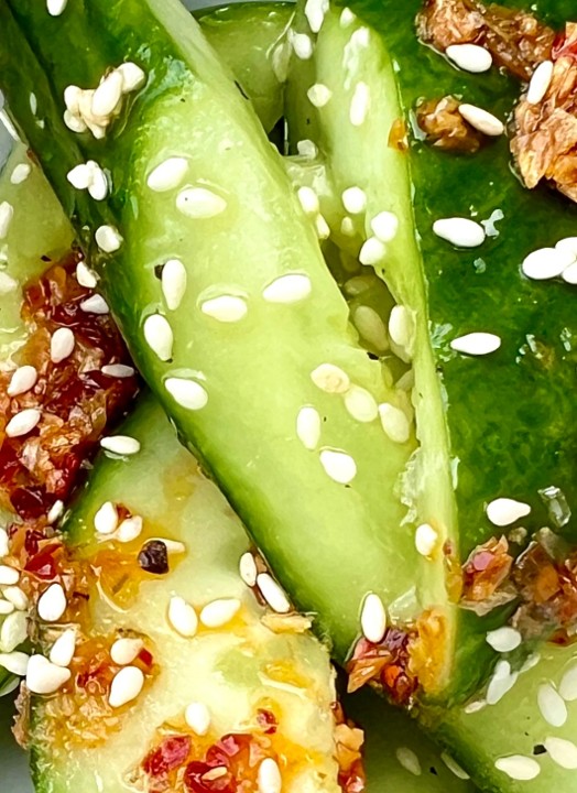 SIDE Smashed Cucumbers