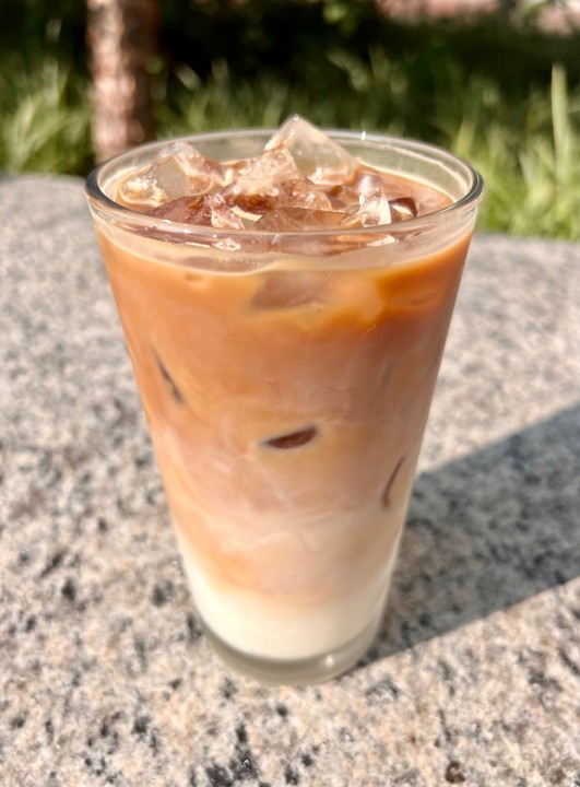 Iced Tahini Honey Latte