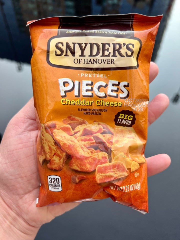 Snyder's Cheddar Cheese Pretzels