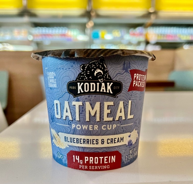 Kodiak Blueberries & Cream Oatmeal Cup