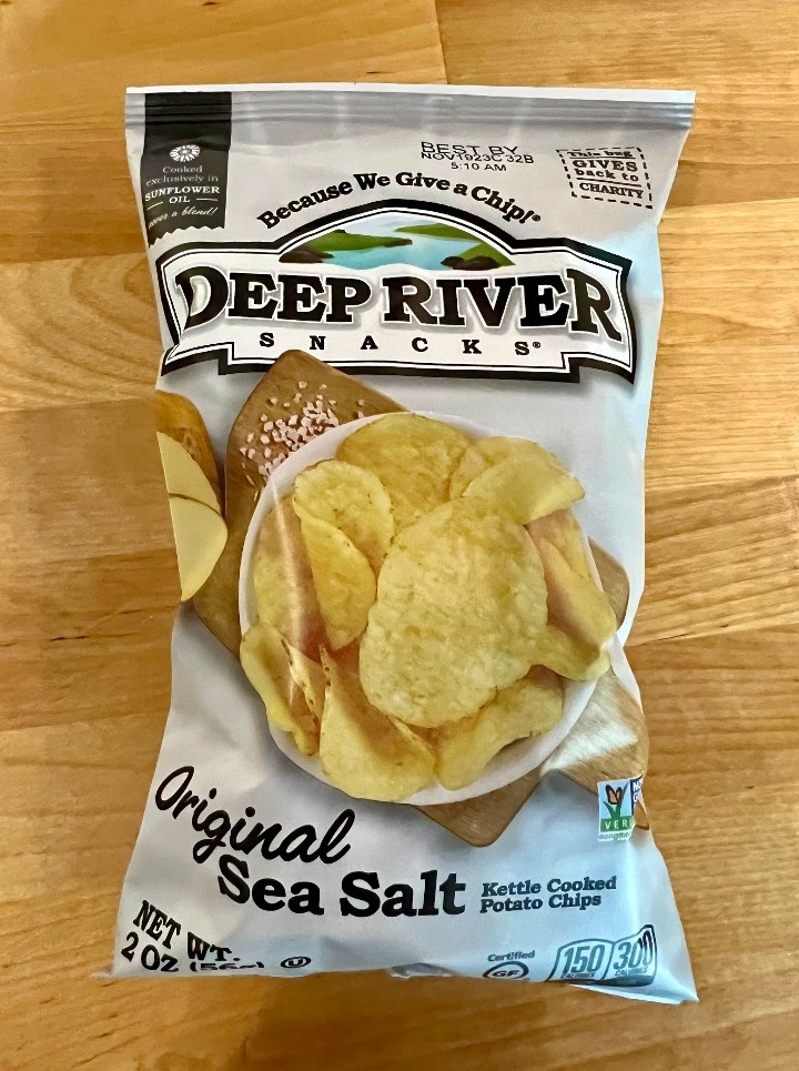Deep River Sea Salt Chips