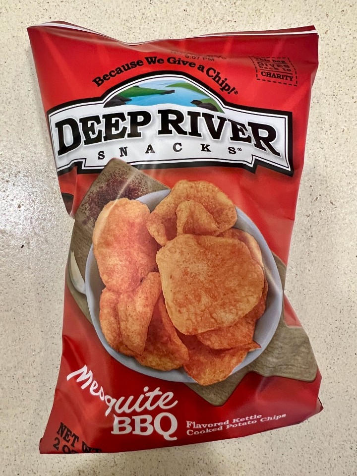 Deep River Mesquite BBQ Chips