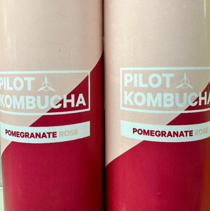 Pilot Pomegranate Rose Kombucha