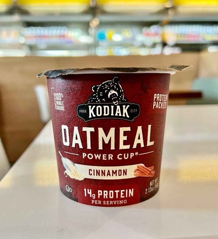 Kodiak Cinnamon Oatmeal Cup