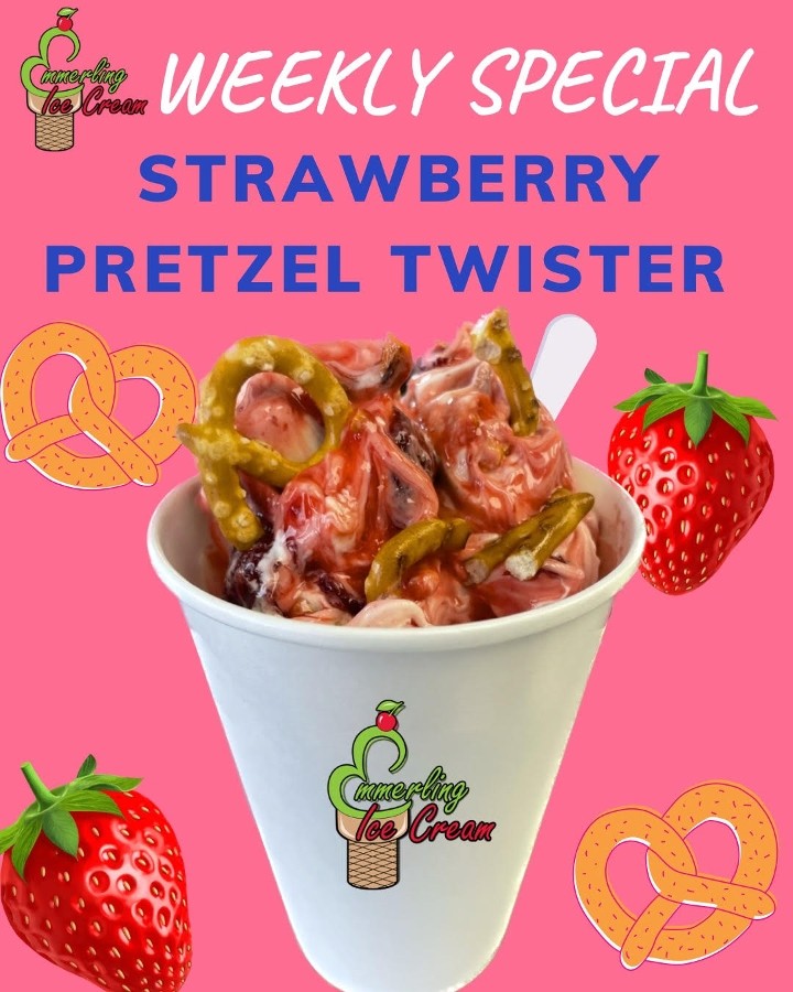 Strawberry Pretzel Twister