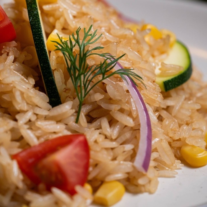 Bulgur and vegetables