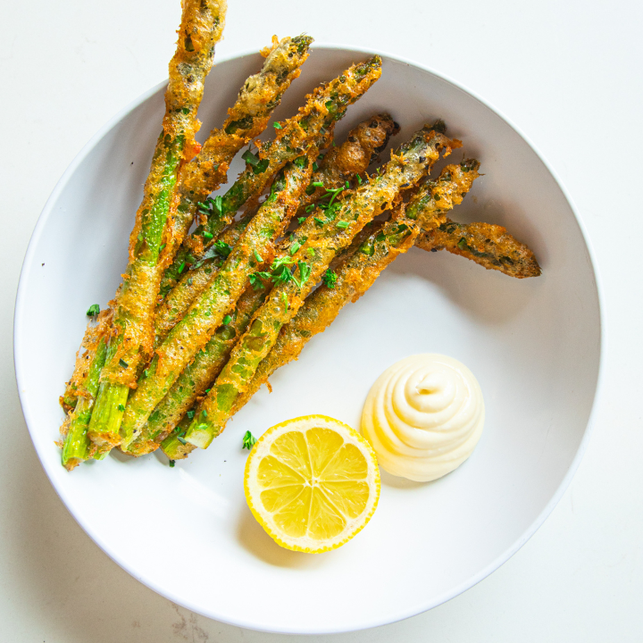 Beer Battered Asparagus