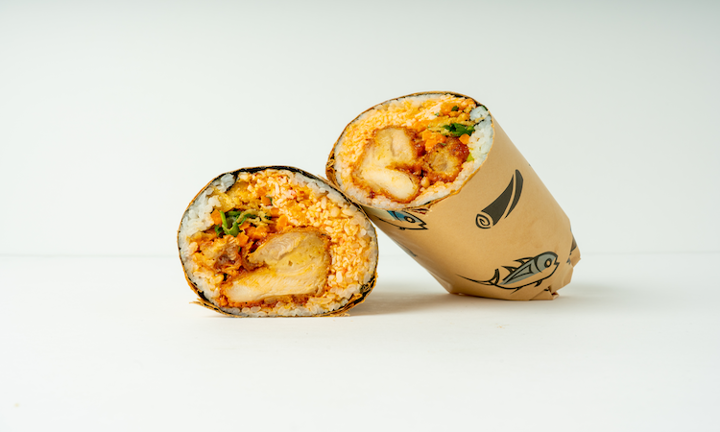 *modified* Fire Chicken Burrito (Sesame)