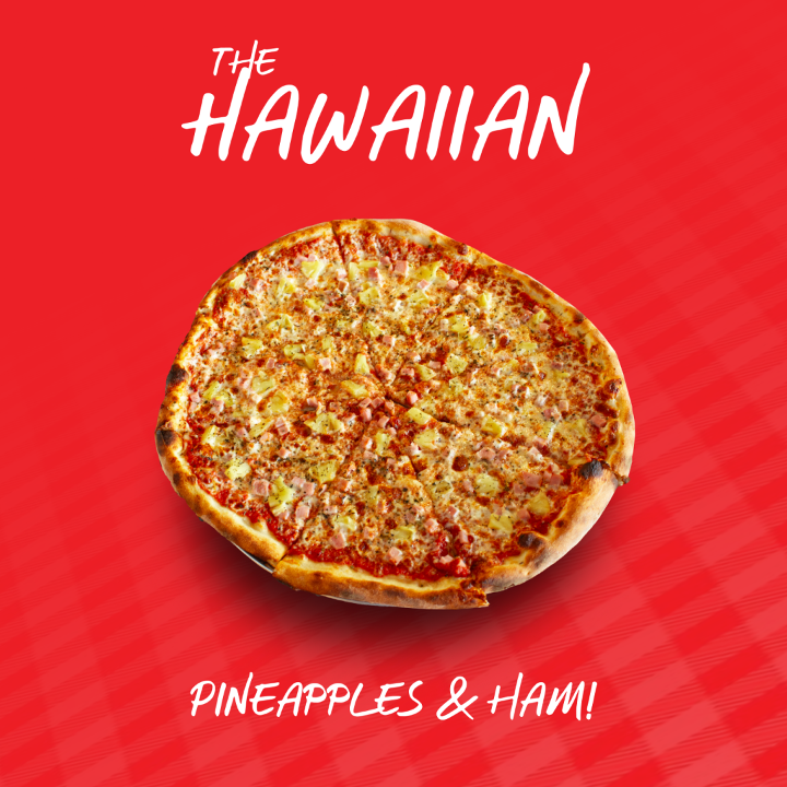 Hawaiian Pizza (11a-8p)