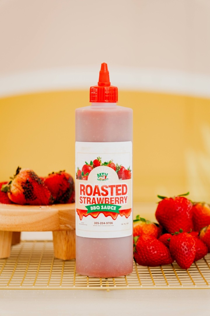 Roasted Strawberry BBQ Sauce (bottled)