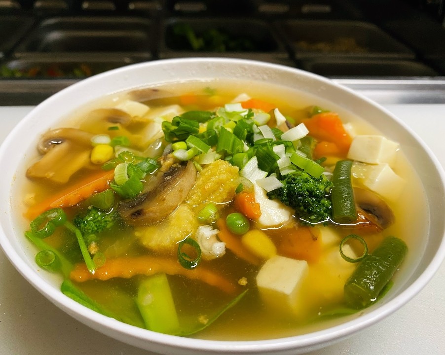 Veggie Tofu Soup
