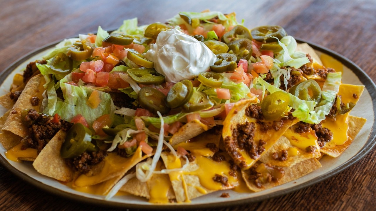 SPICY BEEF NACHOS