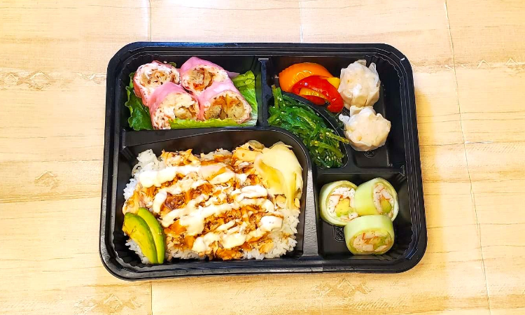 Salmon Bento Box