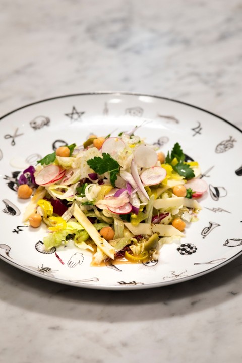 Chopped & Lowered Salad - w/ Genoa Salami