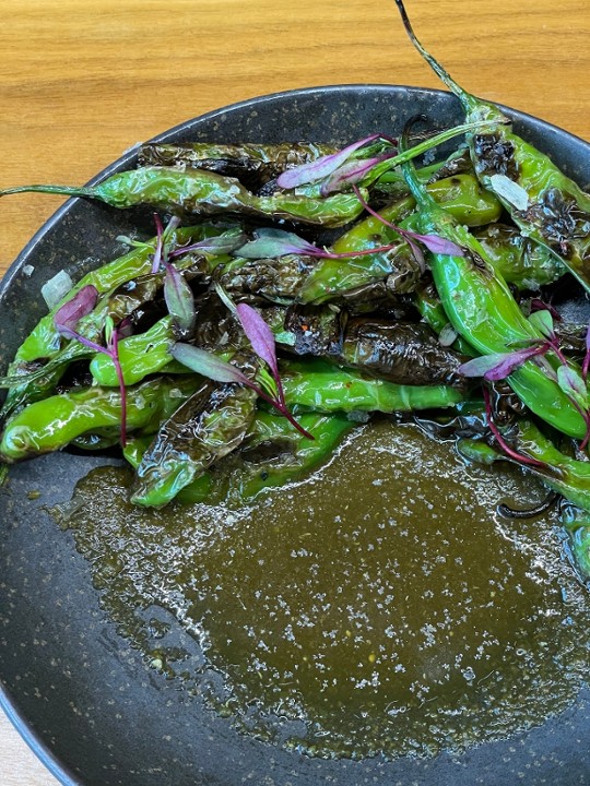 Blistered Shishito Peppers