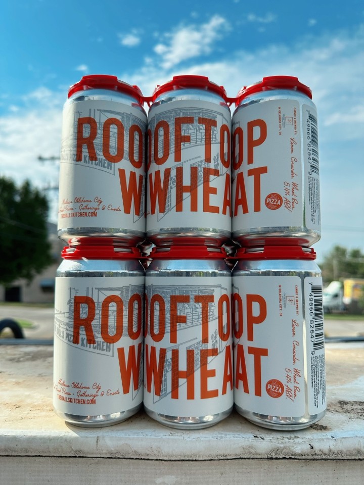 6 Pack Rooftop Wheat