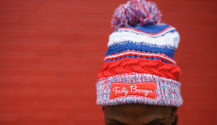 Winter Pom Pom Hat