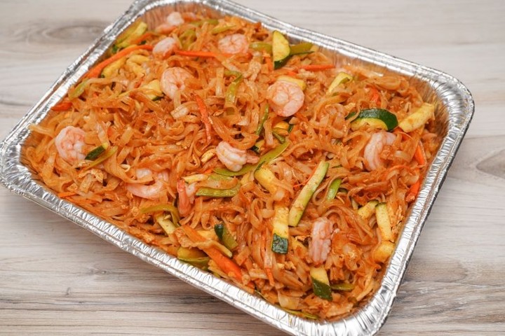 Shrimp Pad Thai Half Pan