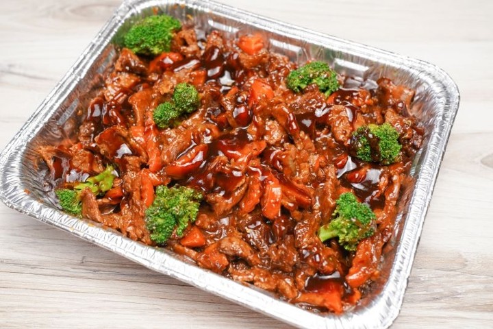 Mongolian Beef Half Pan