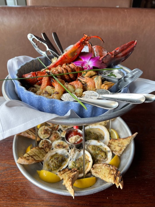 Grilled Shellfish Platter