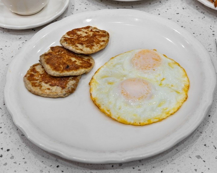 TURKEY PATTIES & EGGS