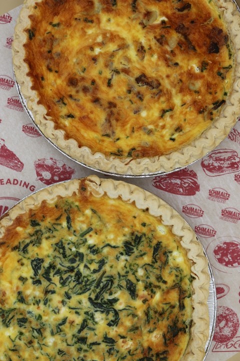9" Mushroom Onion & Swiss Quiche