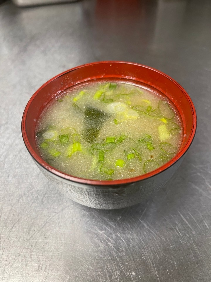 Miso Soup (Konbu dashi, Vegan)