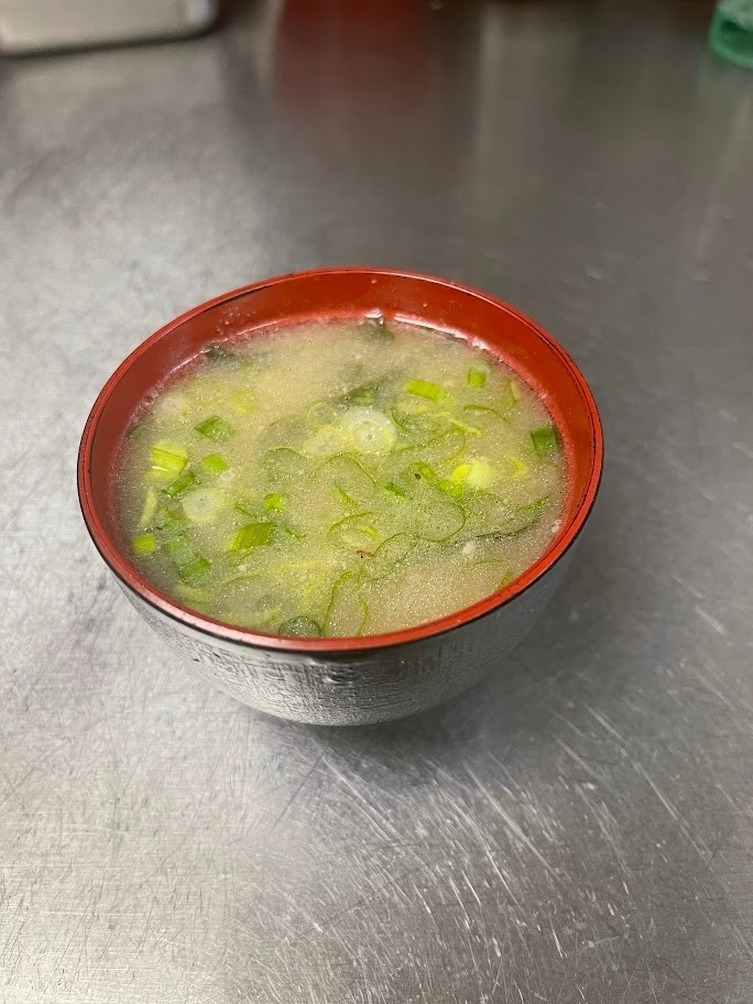 Miso Soup (Dashi, not vegan)