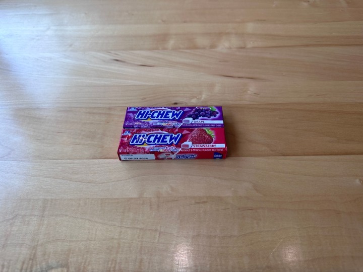 Hi Chew (strawberry/Grape)  (new!!!)