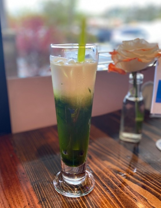 K4 Thai iced Matcha Green Tea