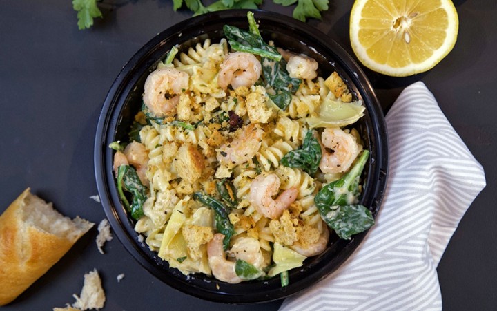 Lemon Shrimp Fusilli