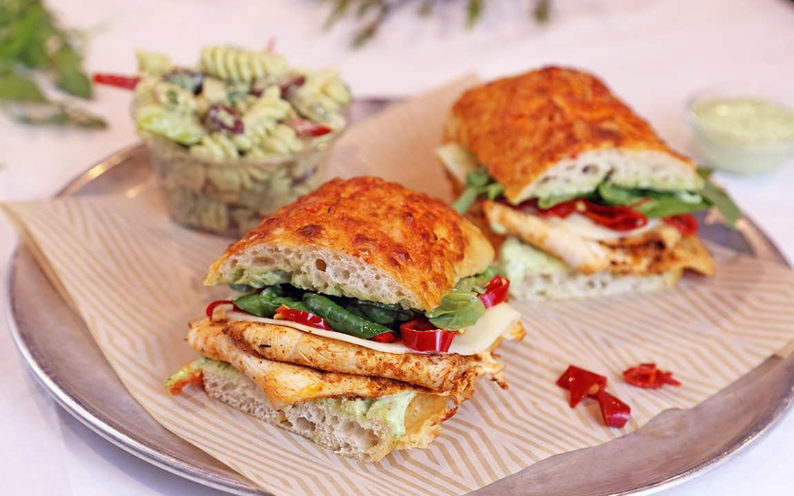 Spicy Calabrian Chicken Panini
