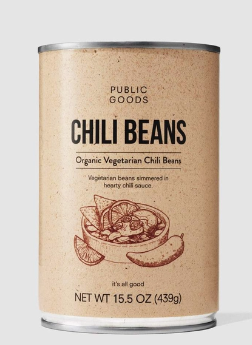 Public Goods Chili Beans