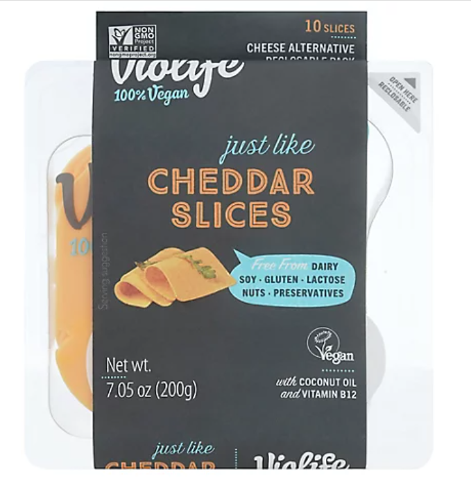 VioLife Cheddar Slices