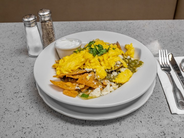 CHIHUAHUA CHILAQUILES VERDE