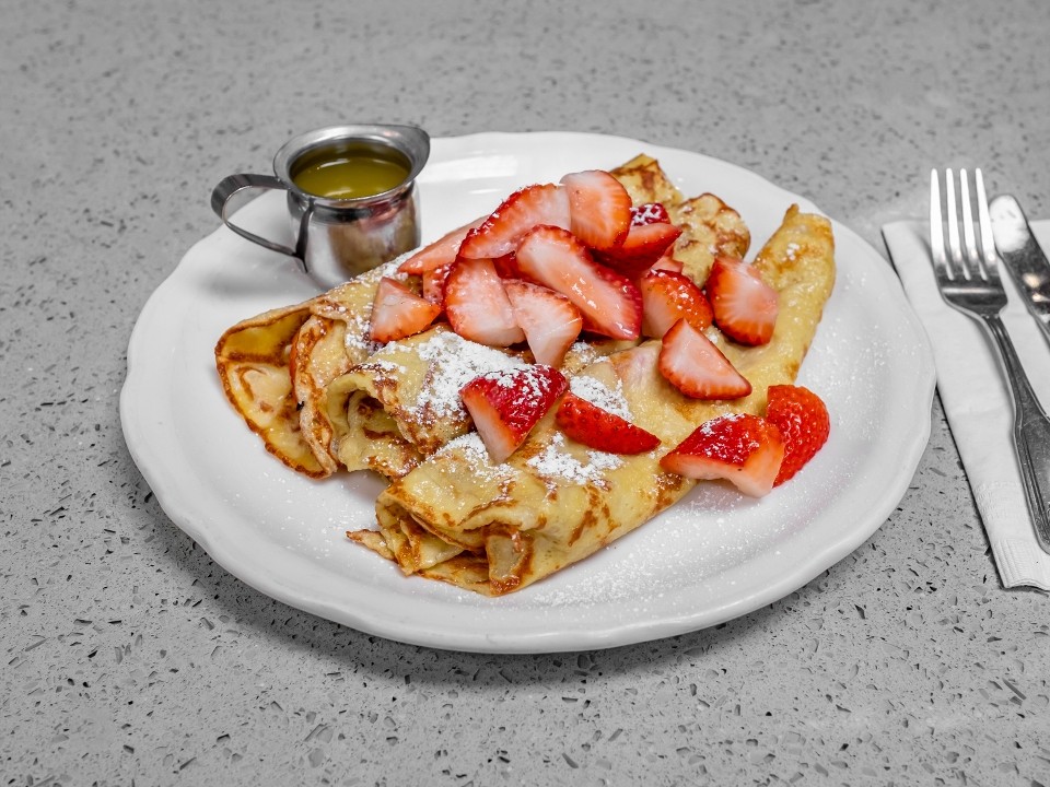 FRESH FRENCH STRAWBERRY CREPES
